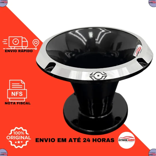 Cone Corneta Lente Aluminio Hl 1450 1 Pol. Parafuso - Imagem 6