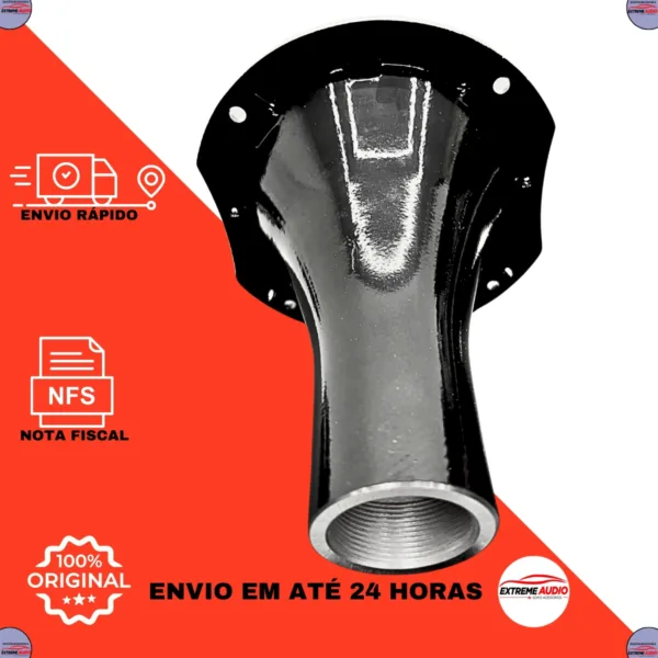 Cone Corneta Lente Aluminio Hl 1450 1 Pol. Rosca - Imagem 9