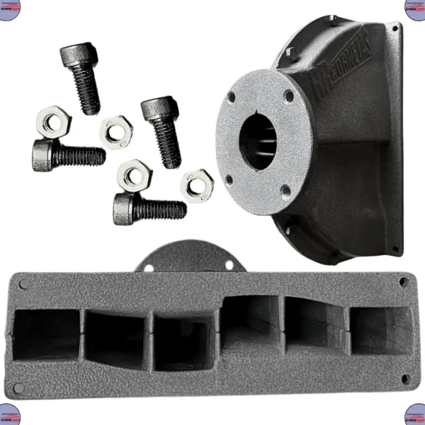 KIT CORNETA GUIA DE ONDAS PARA DRIVER TI 2 POLEGADAS - Imagem 2