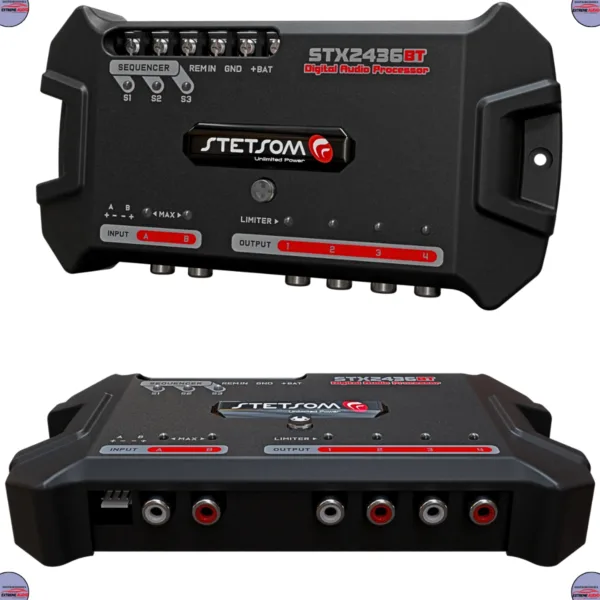 Processador Áudio Stetsom Stx2436 Bluetooth Som Automotivo - Imagem 3