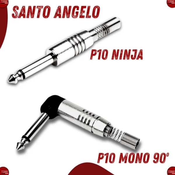 Cabo De Instrumentos Santo Angelo P10 Ninja P10 Mono90° 10M - Imagem 2
