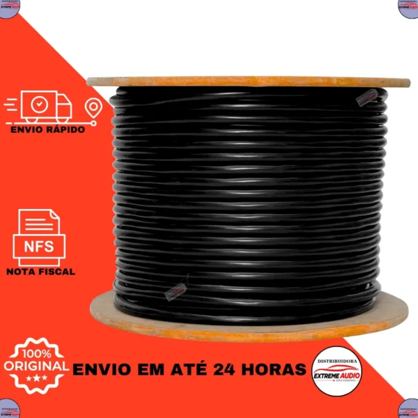 Cabo Multivias Mancini 5 Vias 2x24 Awg Som Profissional - Imagem 7