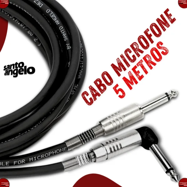 Cabo De Instrumentos Santo Angelo P10 Ninja P10 Mono90° 5M - Imagem 3