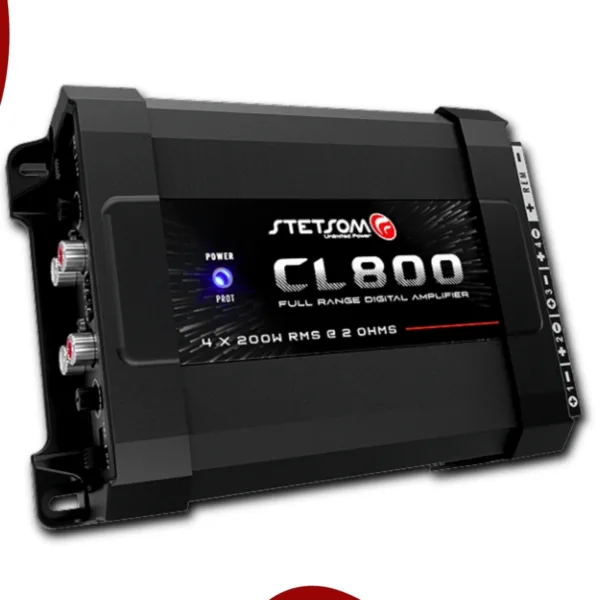 Modulo Amplificador Stetsom Cl 800 Combat 400 Watts Rms - Imagem 3