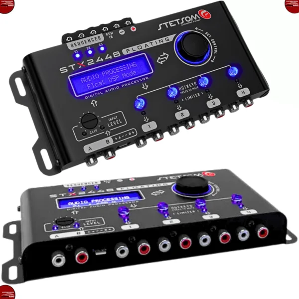 Stx2448 Floating Processador De Áudio Stetsom Crossover Digital - Imagem 4