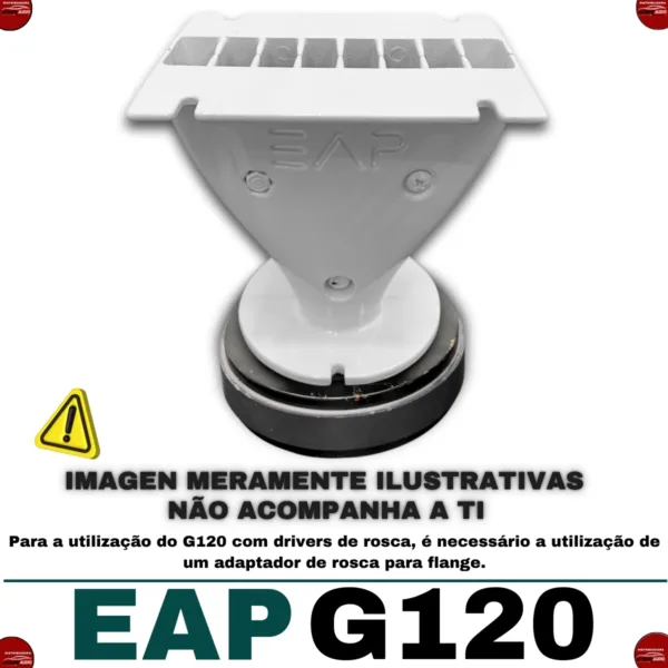 Guia De Ondas Eap Estranho G120 Corneta Alumínio - Imagem 4