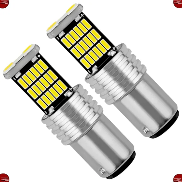 Kit Canbus 45 Leds 2 Polos Smd 6000k Luz Branca 12v - Imagem 4