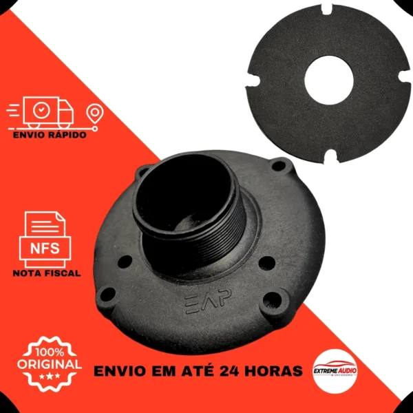 Kit Adaptador de Rosca Macho 1' para Corneta Flange 25MM - Imagem 5