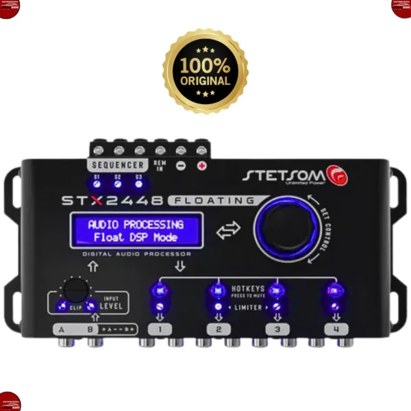 Stx2448 Floating Processador De Áudio Stetsom Crossover Digital - Imagem 5