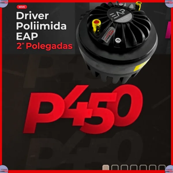 Kit 4 Driver Poliimida EAP P450 8 Ohms - Imagem 5