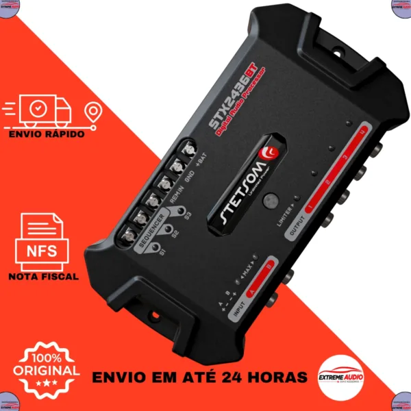 Processador Áudio Stetsom Stx2436 Bluetooth Som Automotivo - Imagem 7