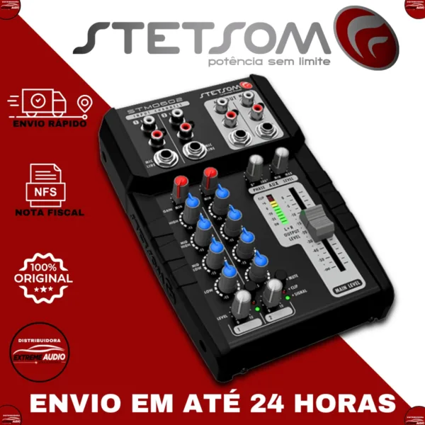 Mesa Stetsom Stm0602 Som Automotivo Caixa Bob Paredão - Imagem 6