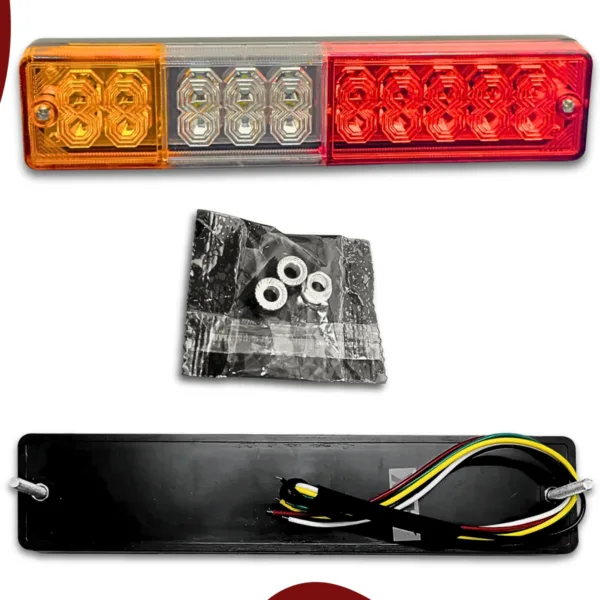 Lanterna Traseira Soft Multifuncional Asx5308 Linha Truck - Imagem 6