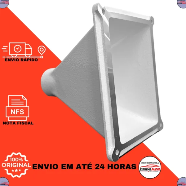 Kit Corneta 1512 Cone Expansor Jarrão pra Driver Lente RR - Imagem 8