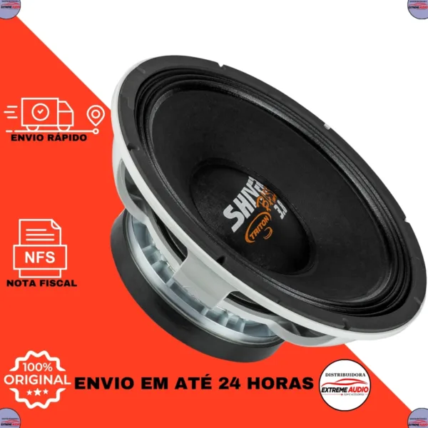 🔊 Alto Falante Woofer Triton 15 Pol 1900w Rms Shiver Bass 3.8 - Imagem 7