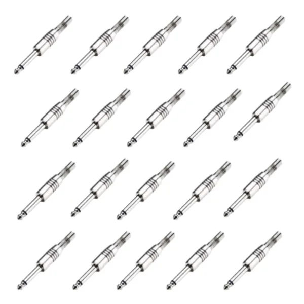 P10 Plug Conector Santo Angelo Ninja Rca 20 Unidades - Imagem 6