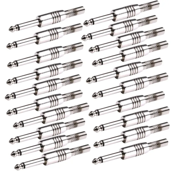 P10 Plug Conector Santo Angelo Ninja Rca 20 Unidades - Imagem 7