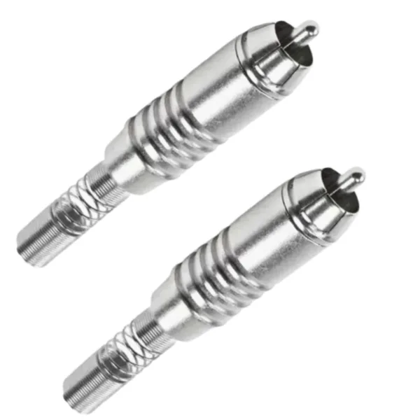Rca Plug Conector Santo Angelo Plug Rca Ninja Kit 20 Unid - Imagem 2