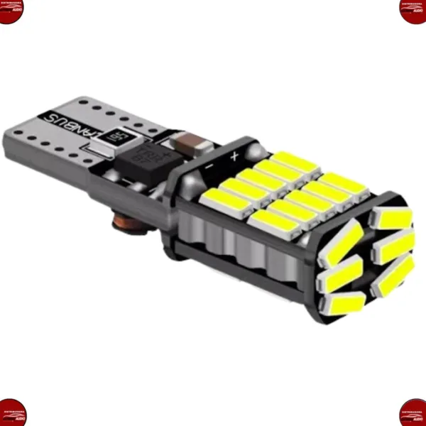 Lampada Led Pingo T10 W5w 26-smd 4014 Canbus Branco - Imagem 5