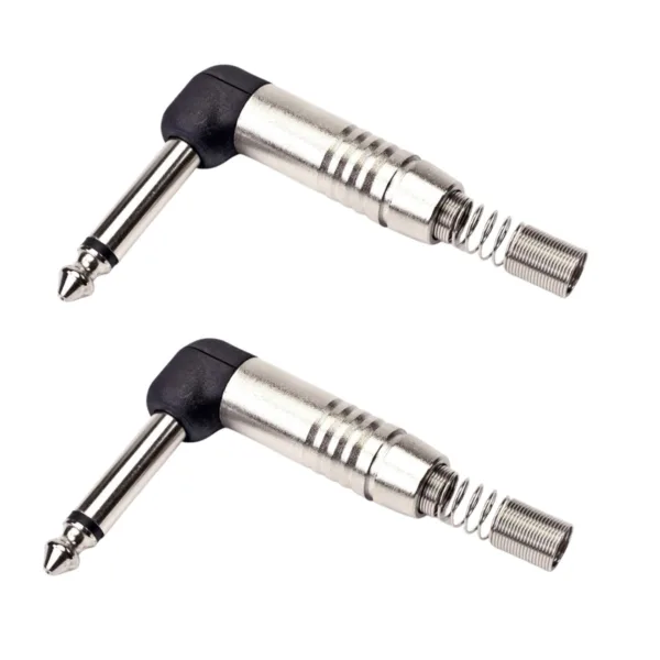 Kit 4 Plug P10 L 90º Ninja Santo Ângelo Mono Latão - Imagem 6