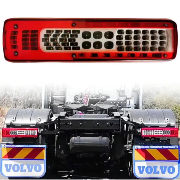 Lanterna Traseira Volvo Vlv Long Fh/fm/vm Led Bivolt - Imagem 2