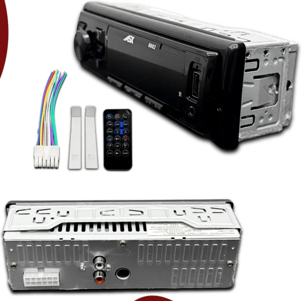 🔊 Som Automotivo ASX MP3 Player Standard – 1 USB e Bluetooth - Imagem 6